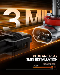 SEALIGHT S2S 9005 H11 quick-light feature for instant illumination.