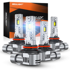 SEALIGHT S2S 9005/HB3 front view for fast, plug-and-play installation