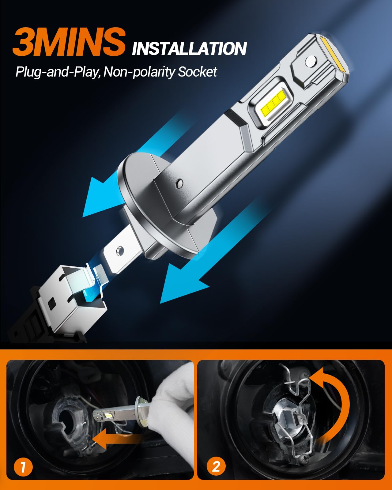 SEALIGHT S2S beam pattern reduces glare for clear off-road visibility.