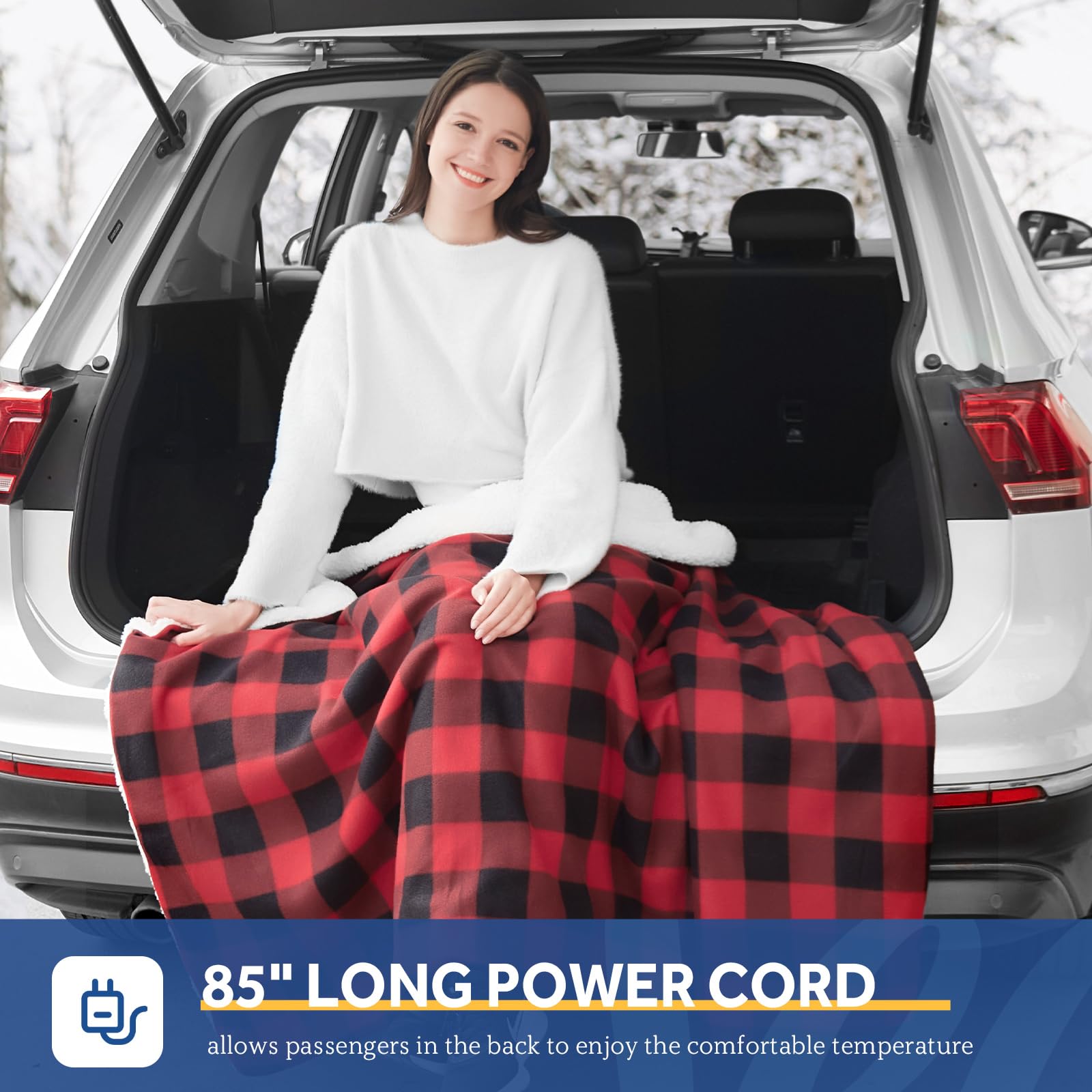 Sealy blanket ideal for camping and winter commutes