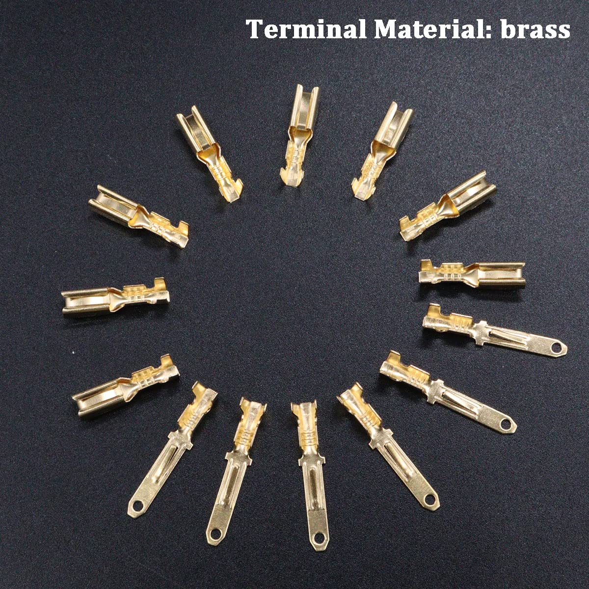 Seamaka 4-pin 8-pair connectors for multi-wire continuity.