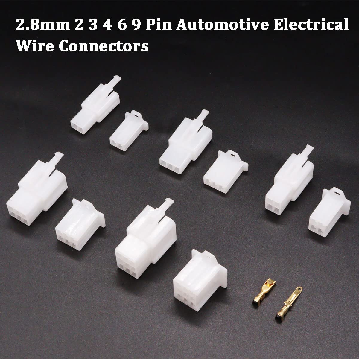 Seamaka 6-pin 6-pair connectors for broader compatibility.