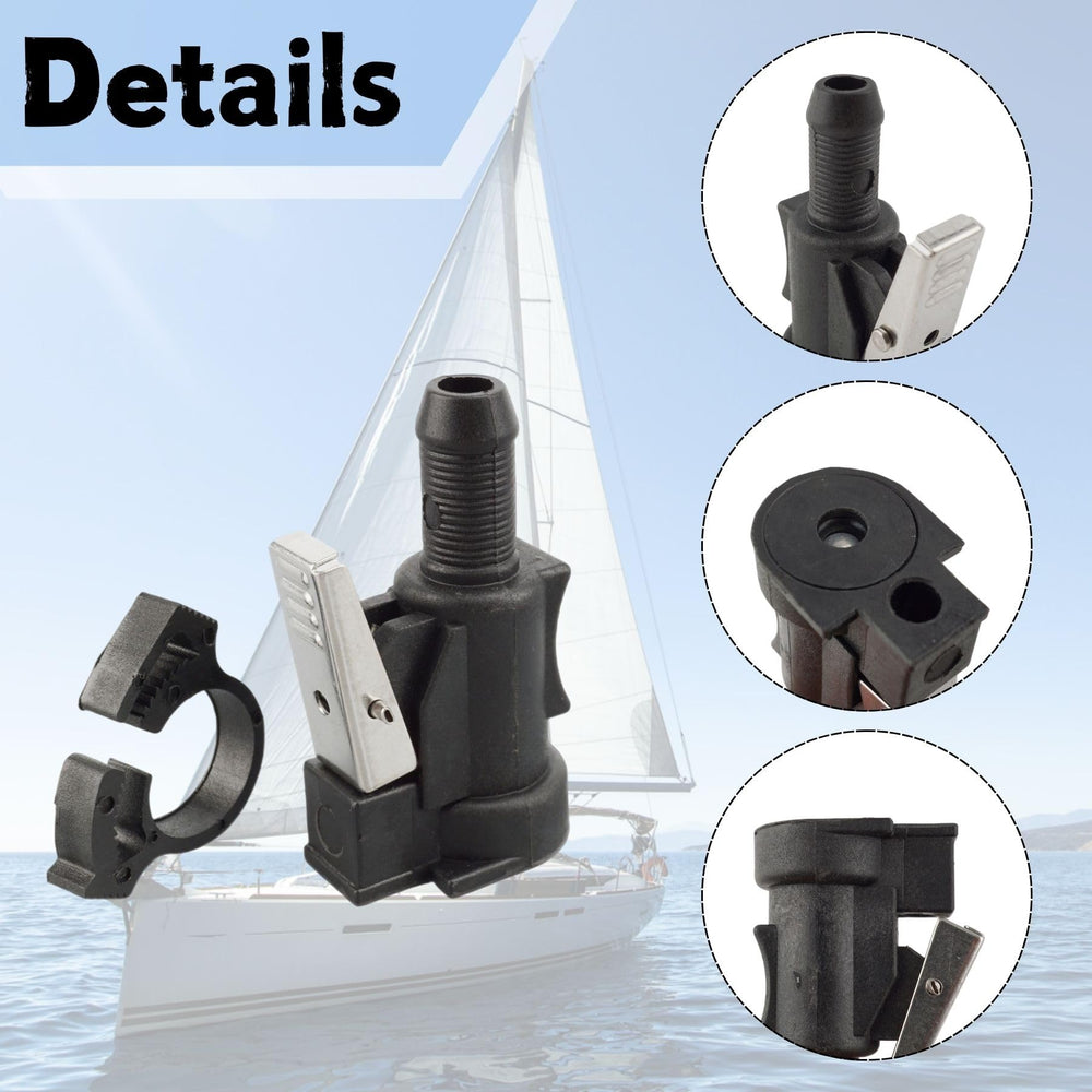 SeaSierra replacement part 65750-87JL0 compatible connector improves fuel line integrity.
