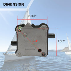 SeaSierra pump kit close-up shows durable construction for long-lasting performance.