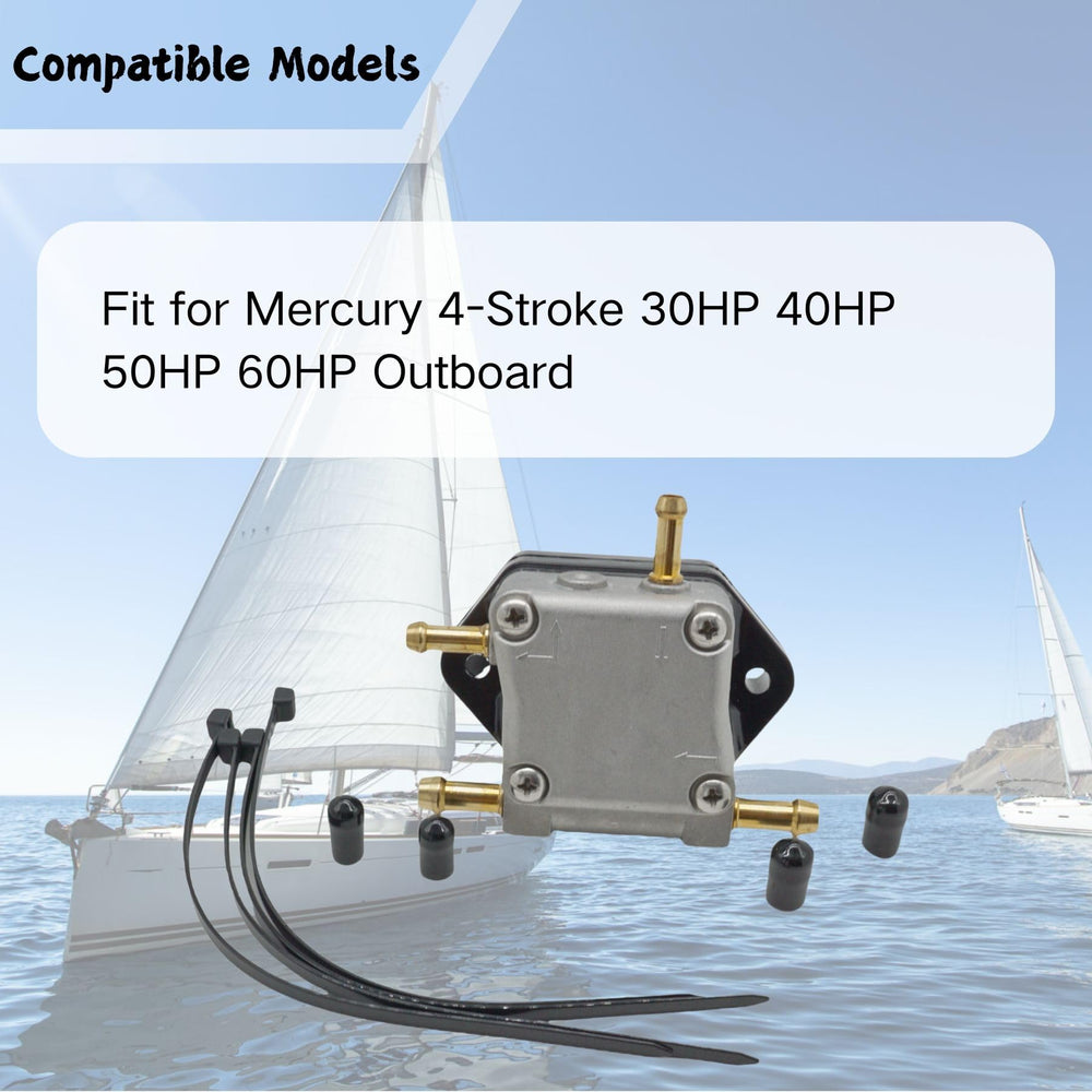 SeaSierra Mercury 50HP outboard fuel pump supports steady performance