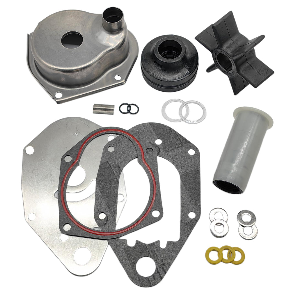 SeaSierra water-pump housing and gasket set for seal integrity.