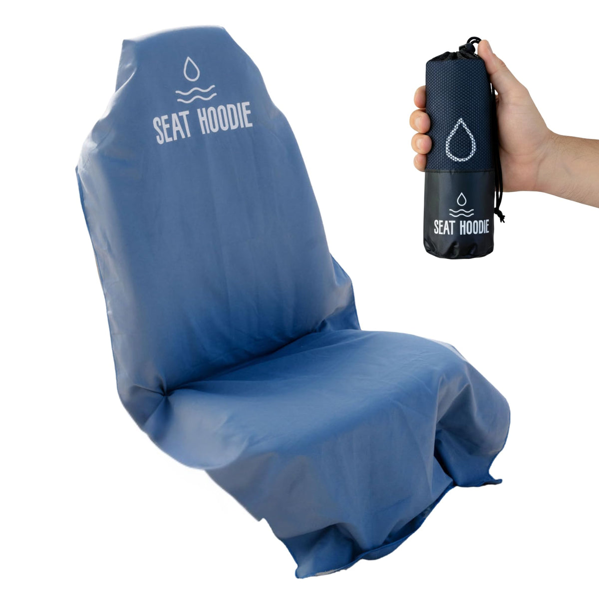Seat Hoodie hooded design protects seats from sand and sweat.