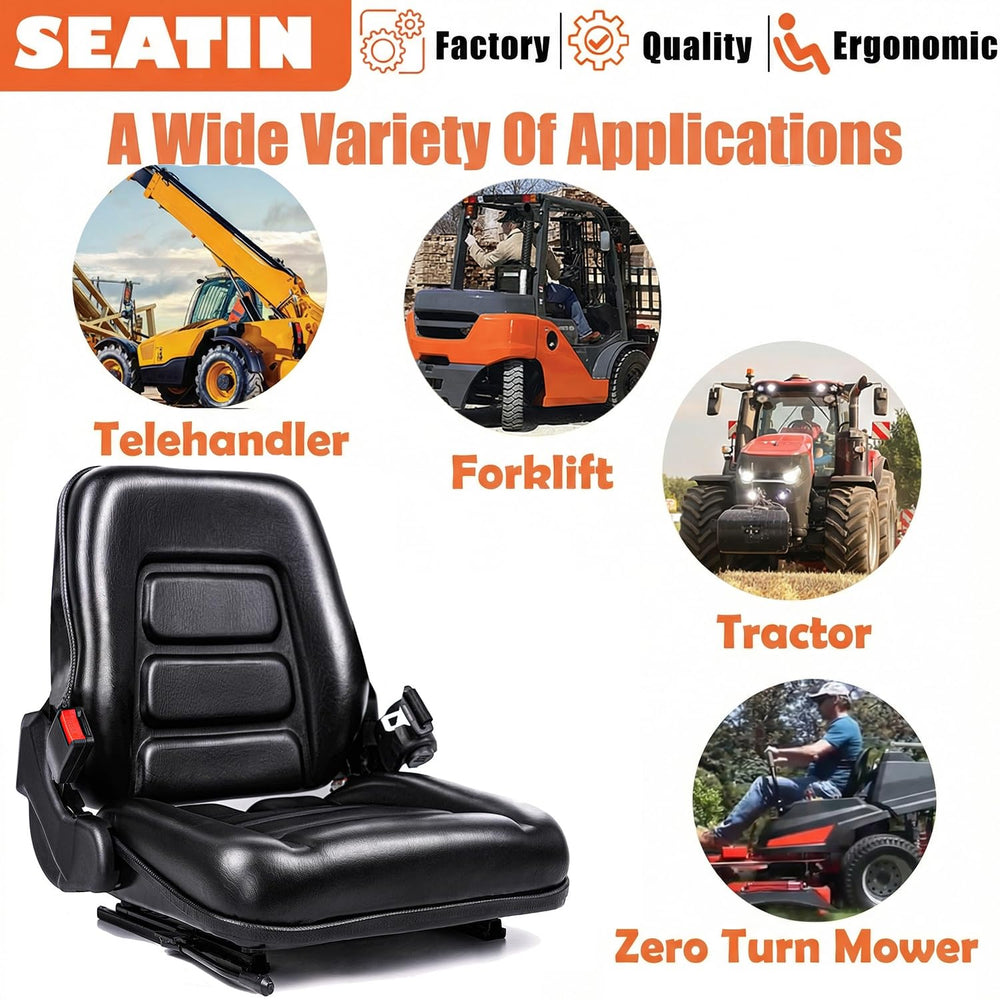 SEATIN heavy machinery seat installation designed for broad compatibility