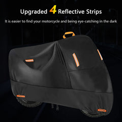 Seceles front-view reflective strips increase visibility at night