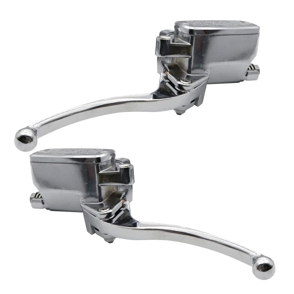 SecosAutoparts chrome lever side view shows durable construction for actuation