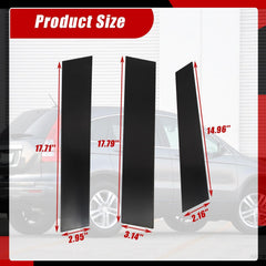 SecosAutoparts Honda CR-V pillar molding enhances vehicle styling while protecting door trims.