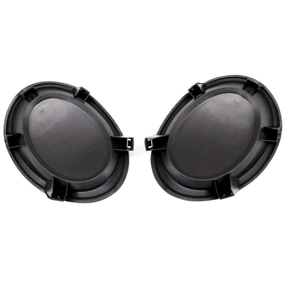 SecosAutoparts Rogue Sport front left fog light cover close-up in durable black plastic