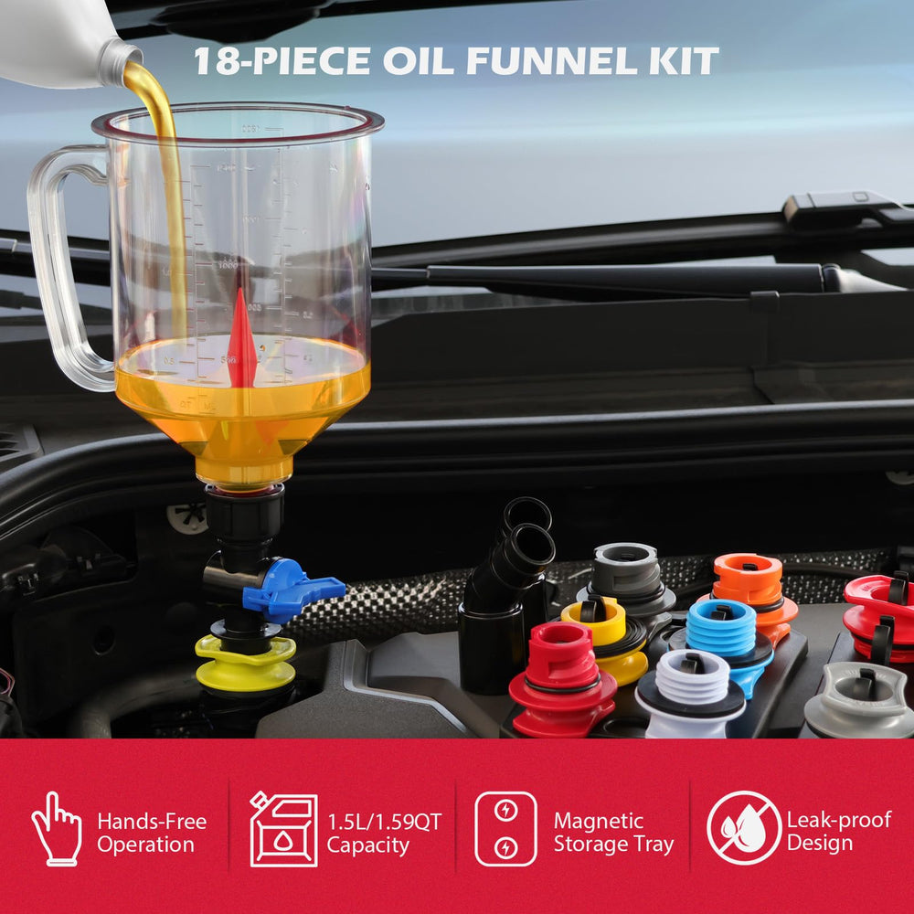 SEDY elbow-fitting adapter for precise, spill-free pour