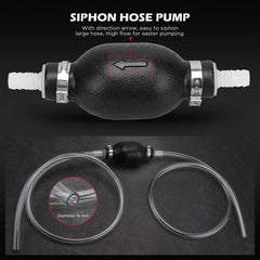 SEDY siphon hand pump enabling smooth manual coolant transfer.