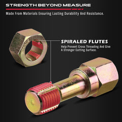 SEDY thread chaser set taps and dies ready for precise rethreading work