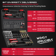 SEDY UNC/UNF and metric taps provide versatile repair options for automotive bolts