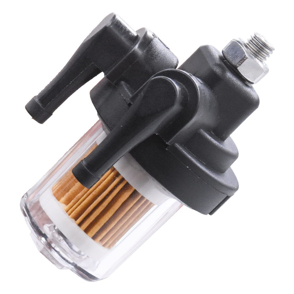 SEEBOO fuel filter with orange inner filter for Yamaha 9.9–15 HP engines
