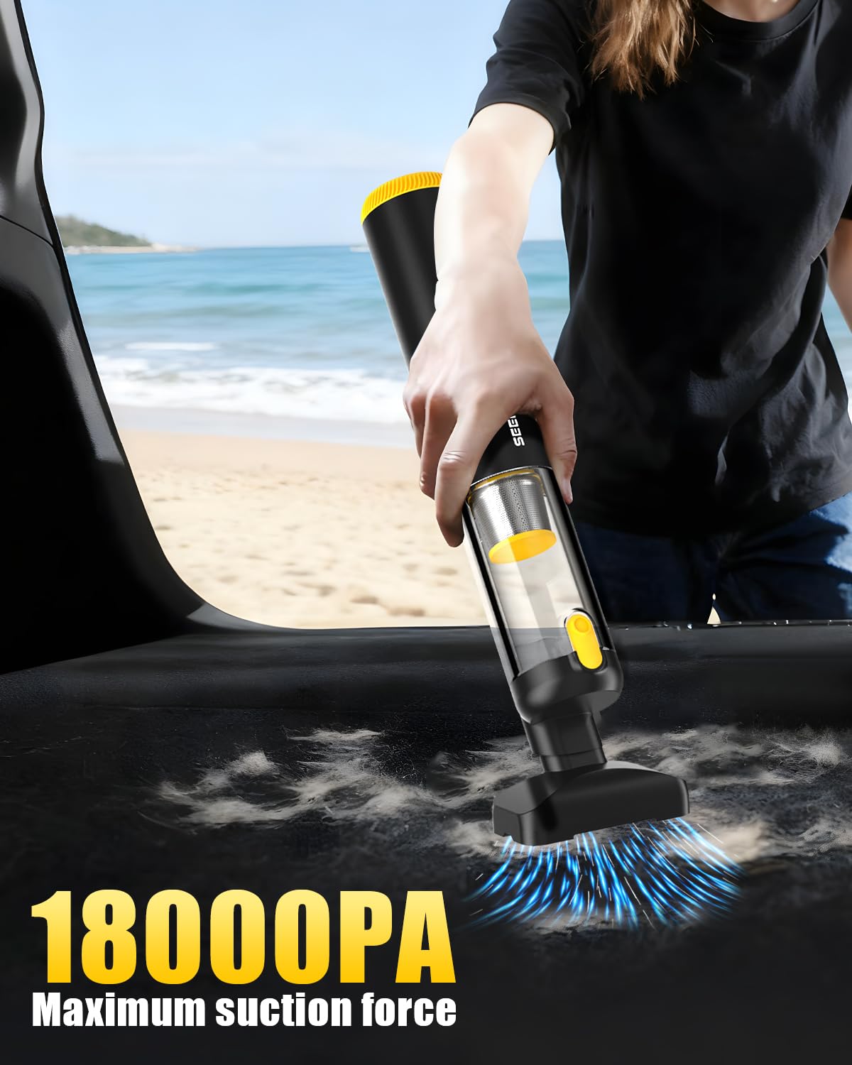 SEEDUSTRY six-nozzle set enables crevice cleaning and versatile tasks