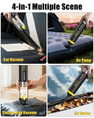 SEEDUSTRY smart display panel shows battery and suction at a glance