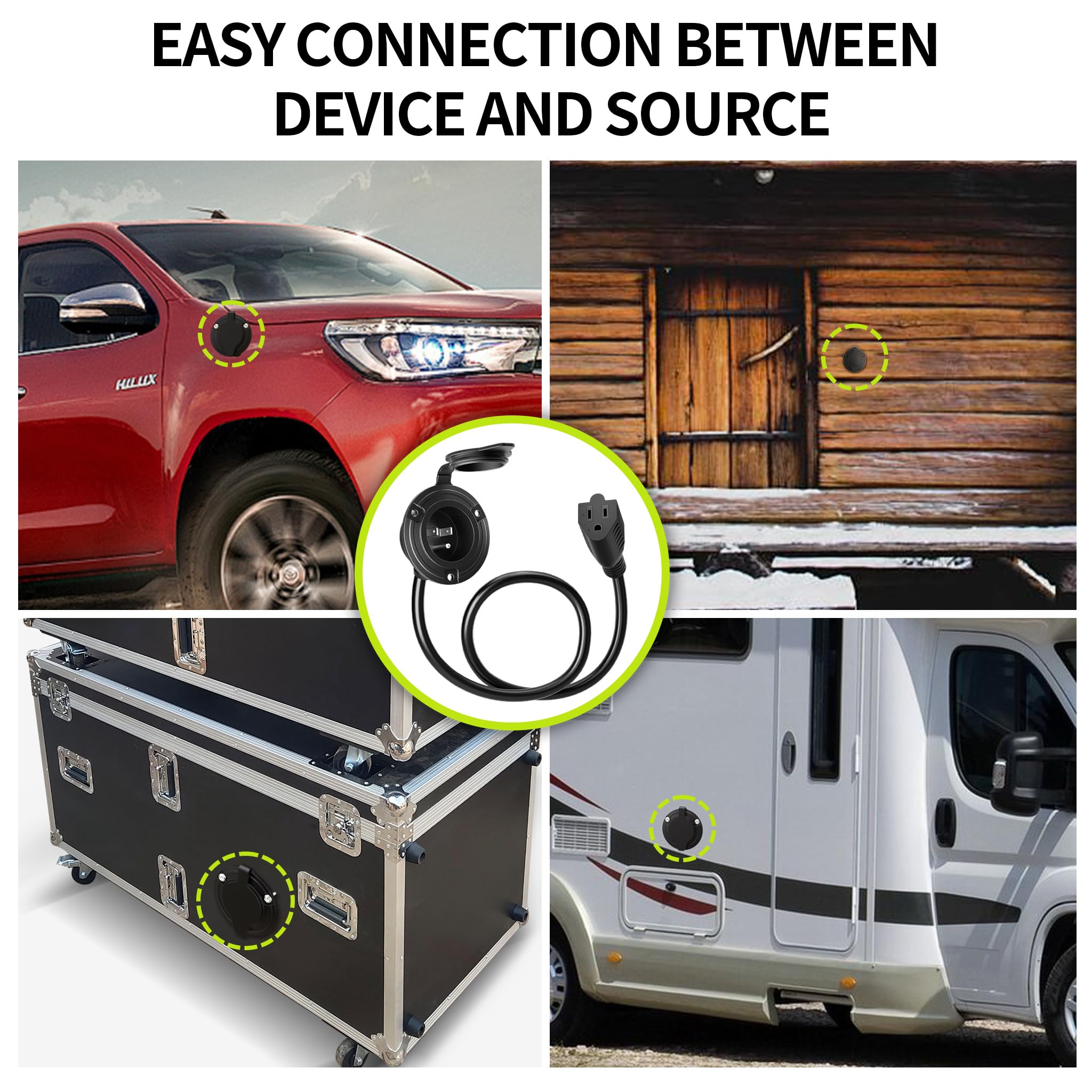 Seeklyze flush-mount inlet installation for easy setup