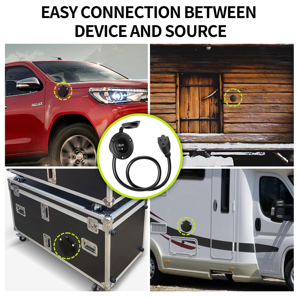 Seeklyze flush-mount inlet installation for easy setup