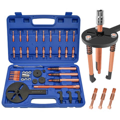 SEEKSELF 36-in-1 bearing puller set in blue case for organized transport