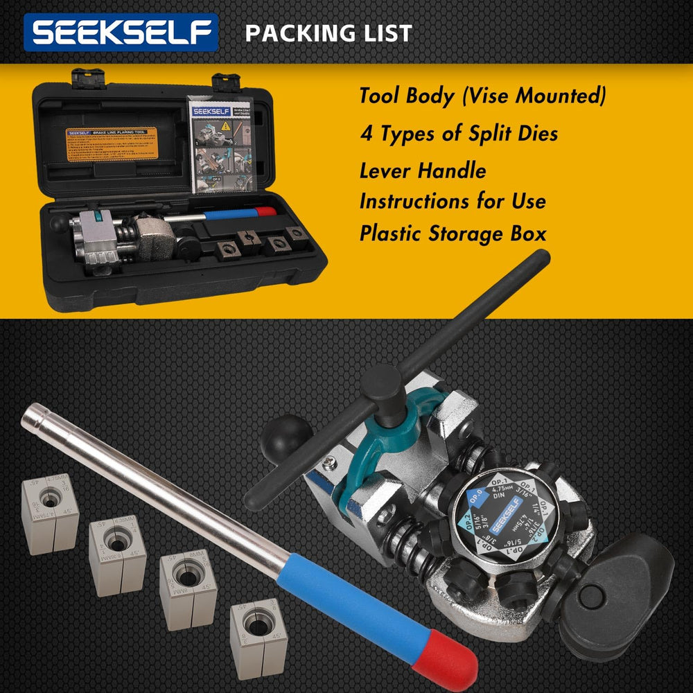 SEEKSELF plastic case for organized tool storage and transport