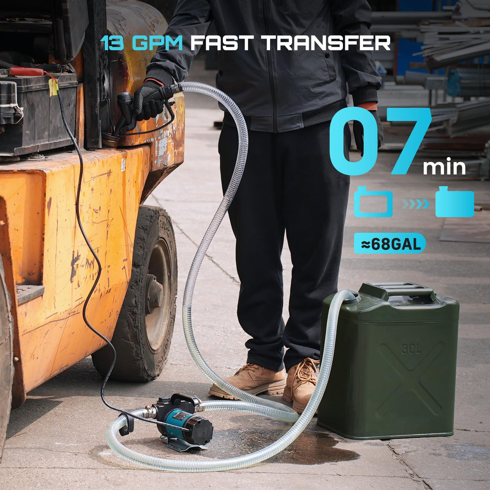 SEESII diesel transfer pump motor detail highlighting reliable power for extended use