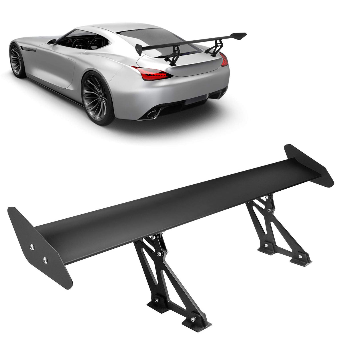 Seeutek GT Wing Spoiler rear-view for enhanced stability
