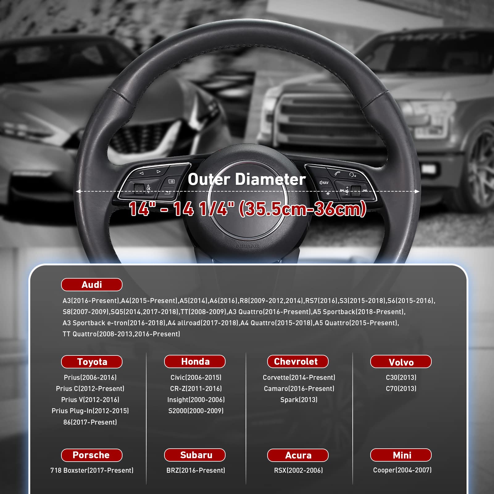 Protects against sun damage and dirt, keeping the wheel looking fresh.