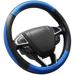 SEG Direct steering wheel cover with microfiber texture enhances interior feel.