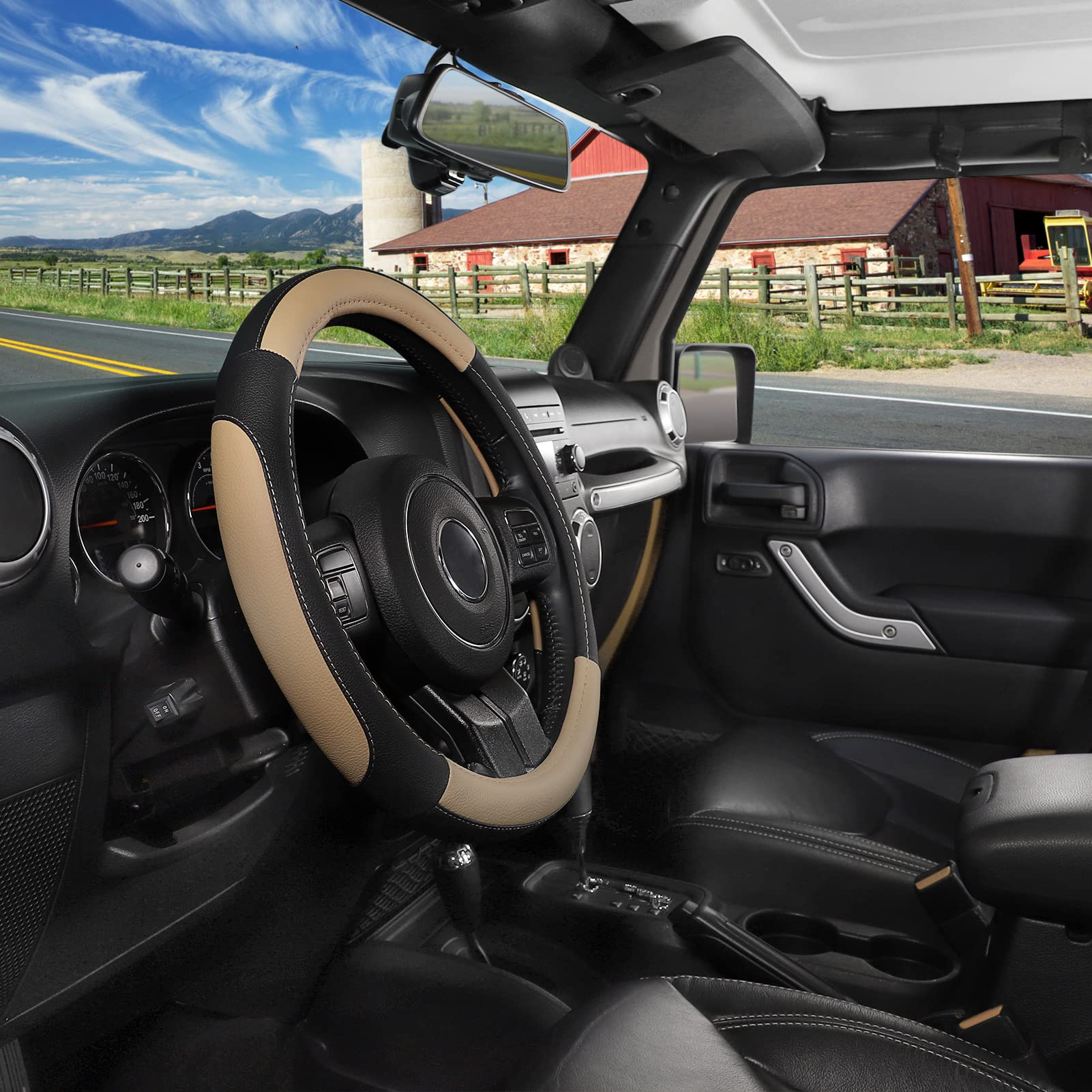 SEG Direct durable construction shields the wheel from sun and wear.