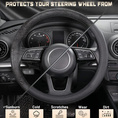 SEG Direct protects steering wheel from sun damage and scratches.