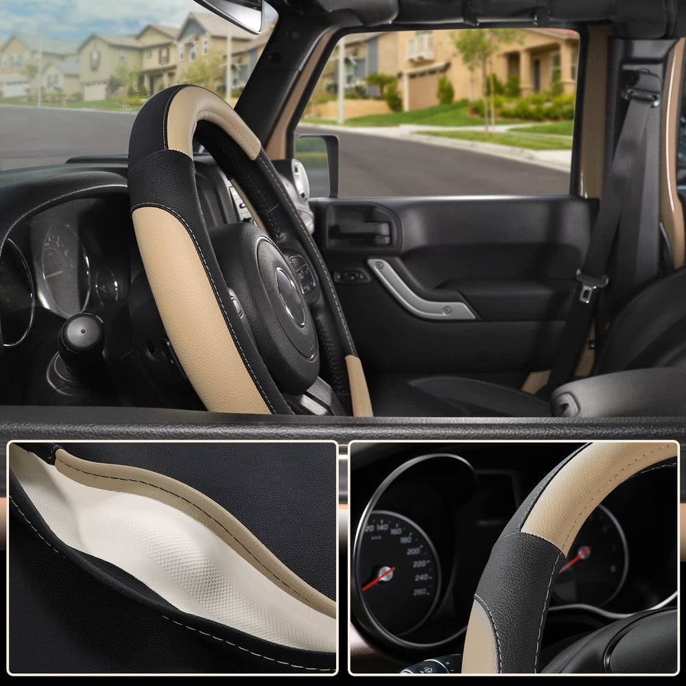 SEG Direct soft microfiber leather offers a comfortable grip for long drives.