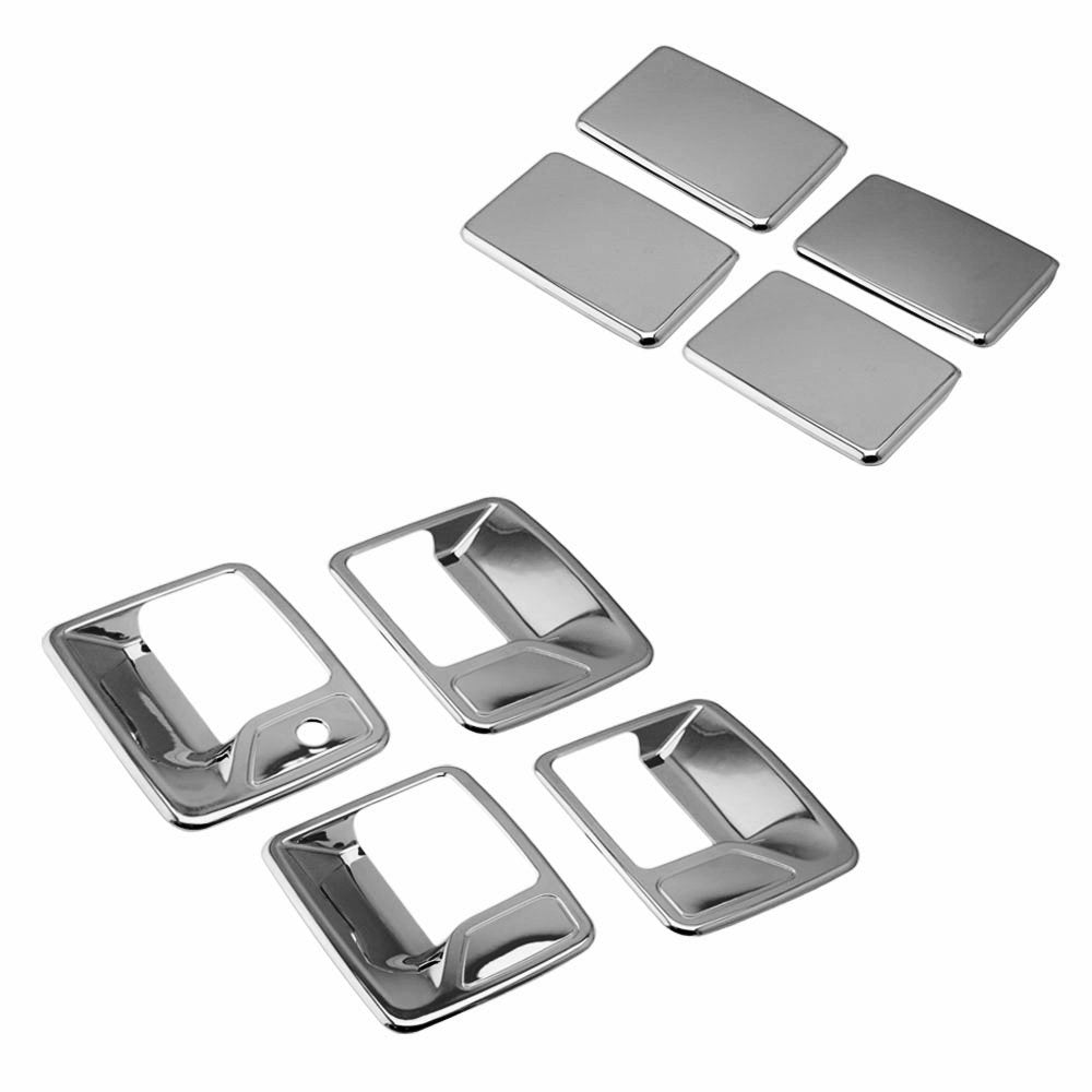 SEGADEN chrome door handle cover on the front-left door adds shine and scratch protection.