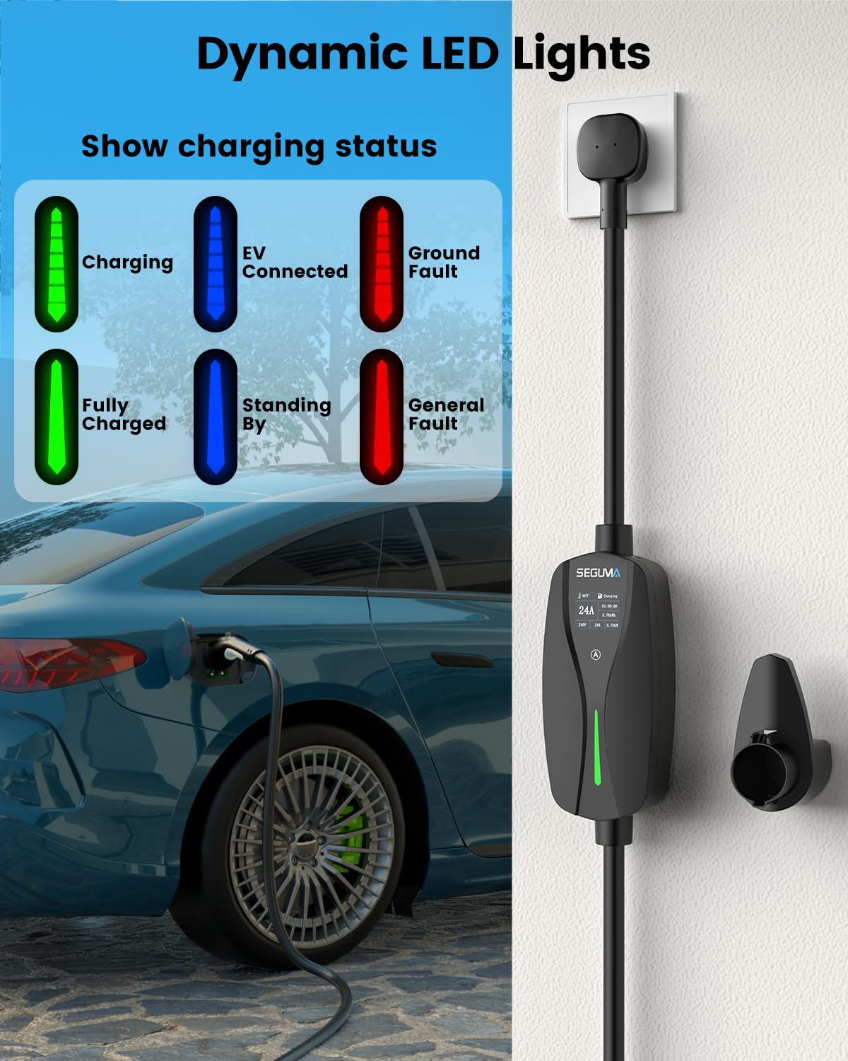 SEGUMA Safe protections guard against overvoltage and overheating.