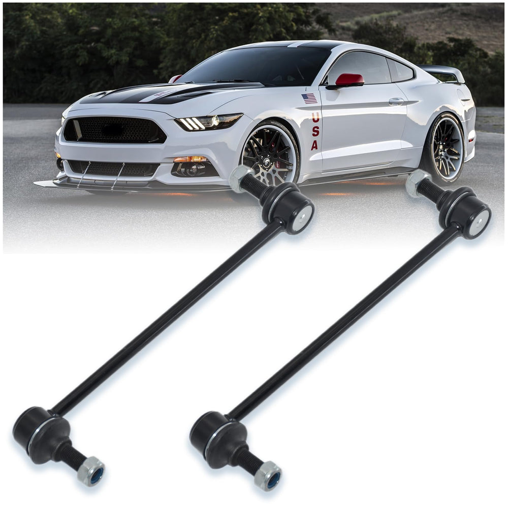 SegurVelo front stabilizer bar end link for Mustang improves cornering stability.