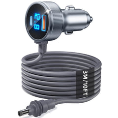 SegurVelo Starlink Mini car adapter plug-and-play design for secure on-the-go power.