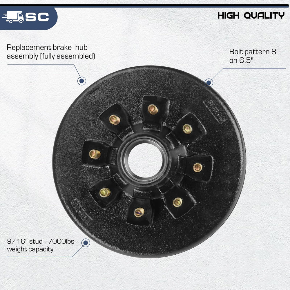 SEHNSUCHT right electromagnetic brake for trailer axle balanced braking