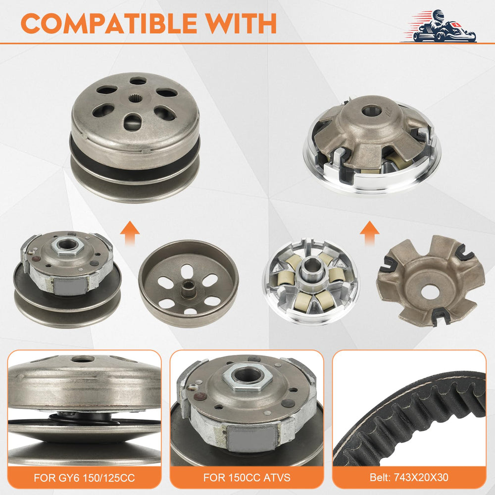 SEHNSUCH 743 belt with high heat resistance for longer belt life.
