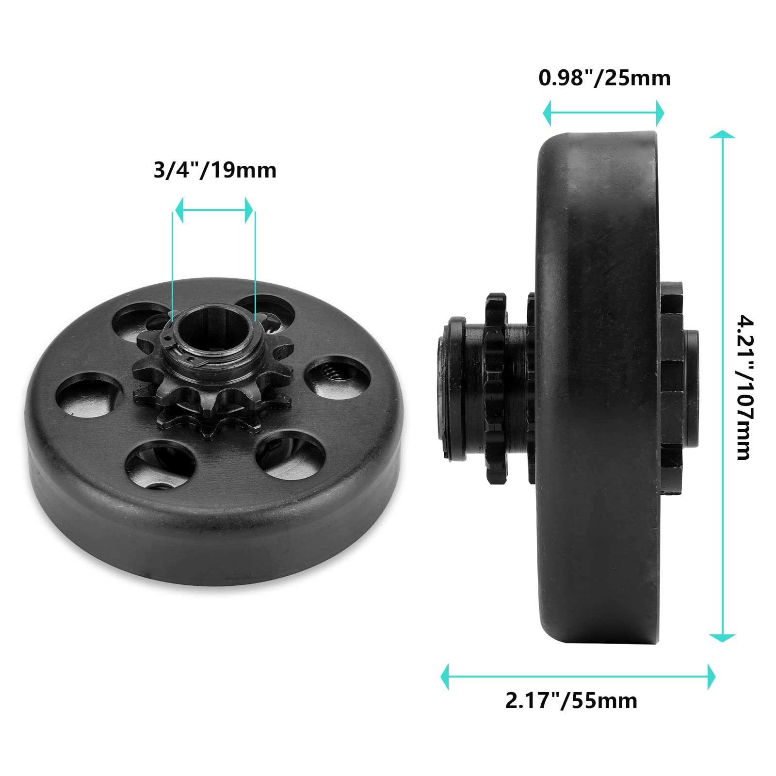 SEHNSUCHT clutch assembly shows easy installation and alignment benefits