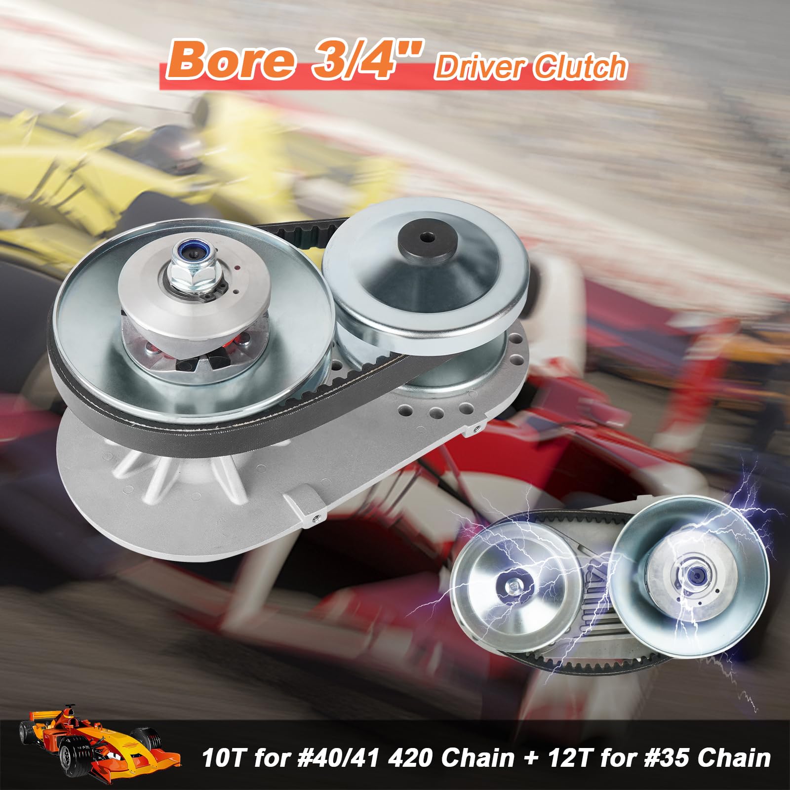 SEHNSUCHT compatible kit fits go-karts and mini bikes for upgrade options.