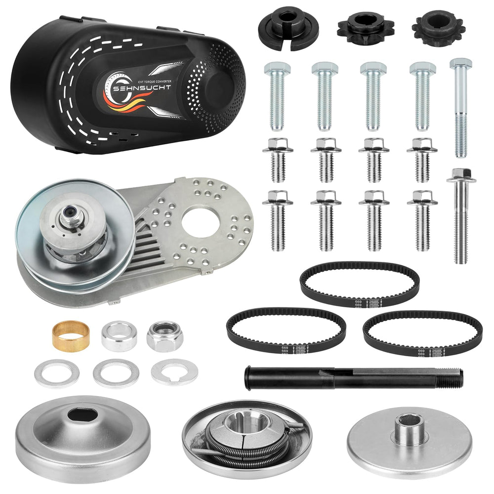 SEHNSUCHT CVT torque converter kit for smooth power delivery and upgrade.