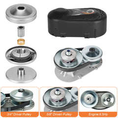 SEHNSUCHT drive belt set 27.76 inches for reliable 6-inch driven alignment.