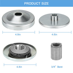 SEHNSUCHT driver pulley attached to 219552A compatible clutch ensures smooth torque transfer