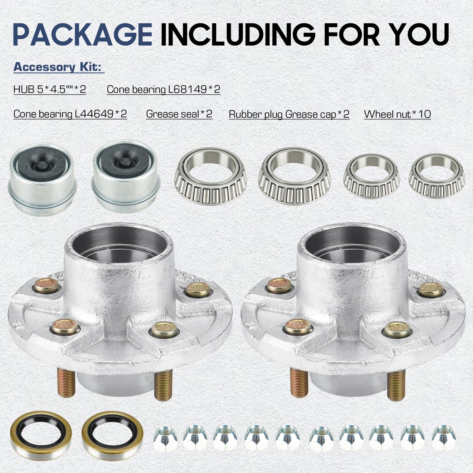SEHNSUCHT dust covers and oil seals protect against dirt intrusion.