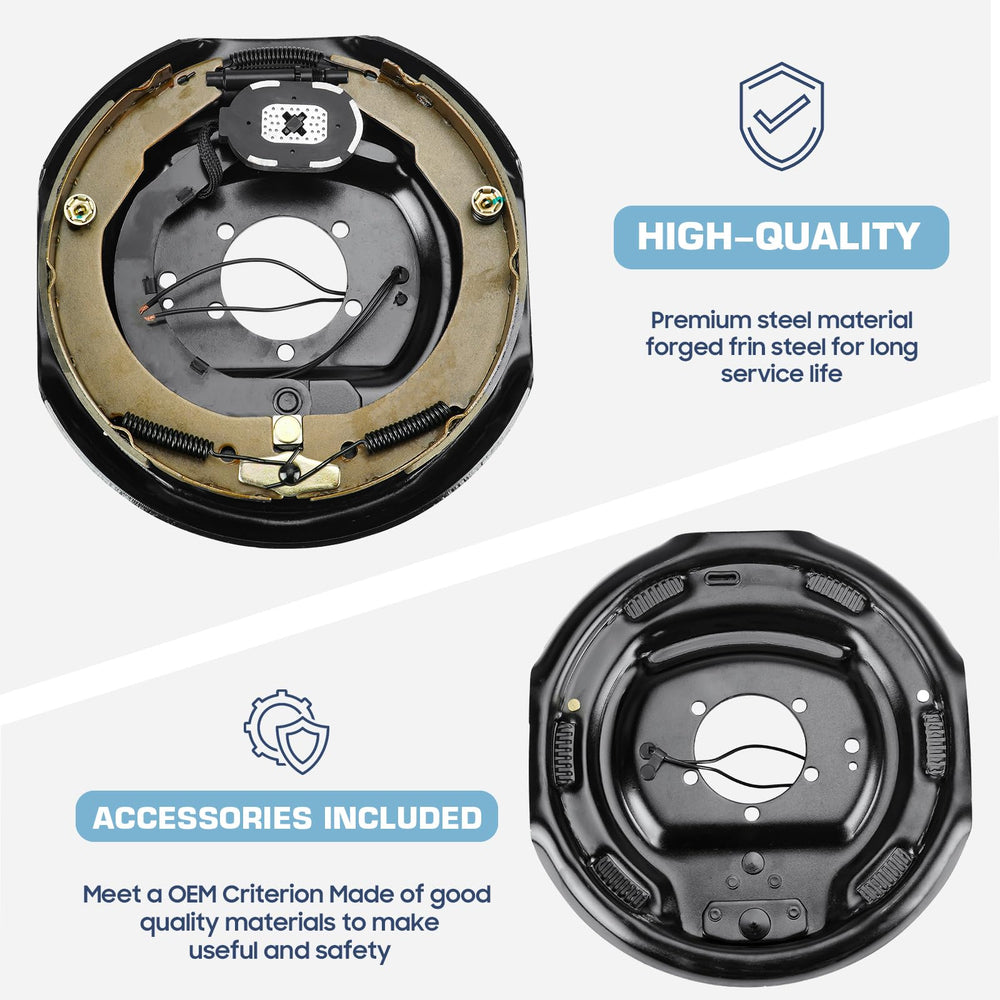 SEHNSUCHT electric brake drum setup emphasizes rugged construction for harsh environments