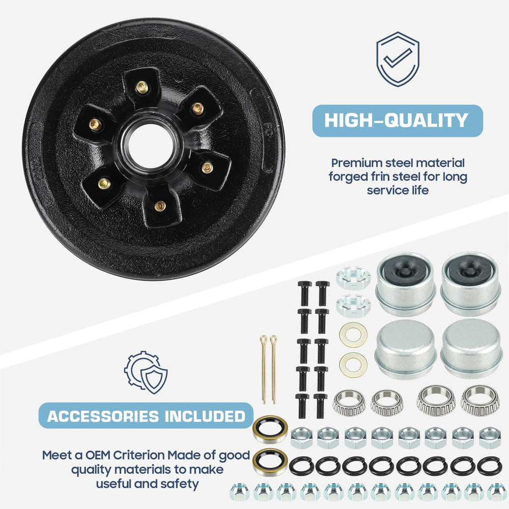 SEHNSUCHT grease seals and dust covers protect bearings from debris.