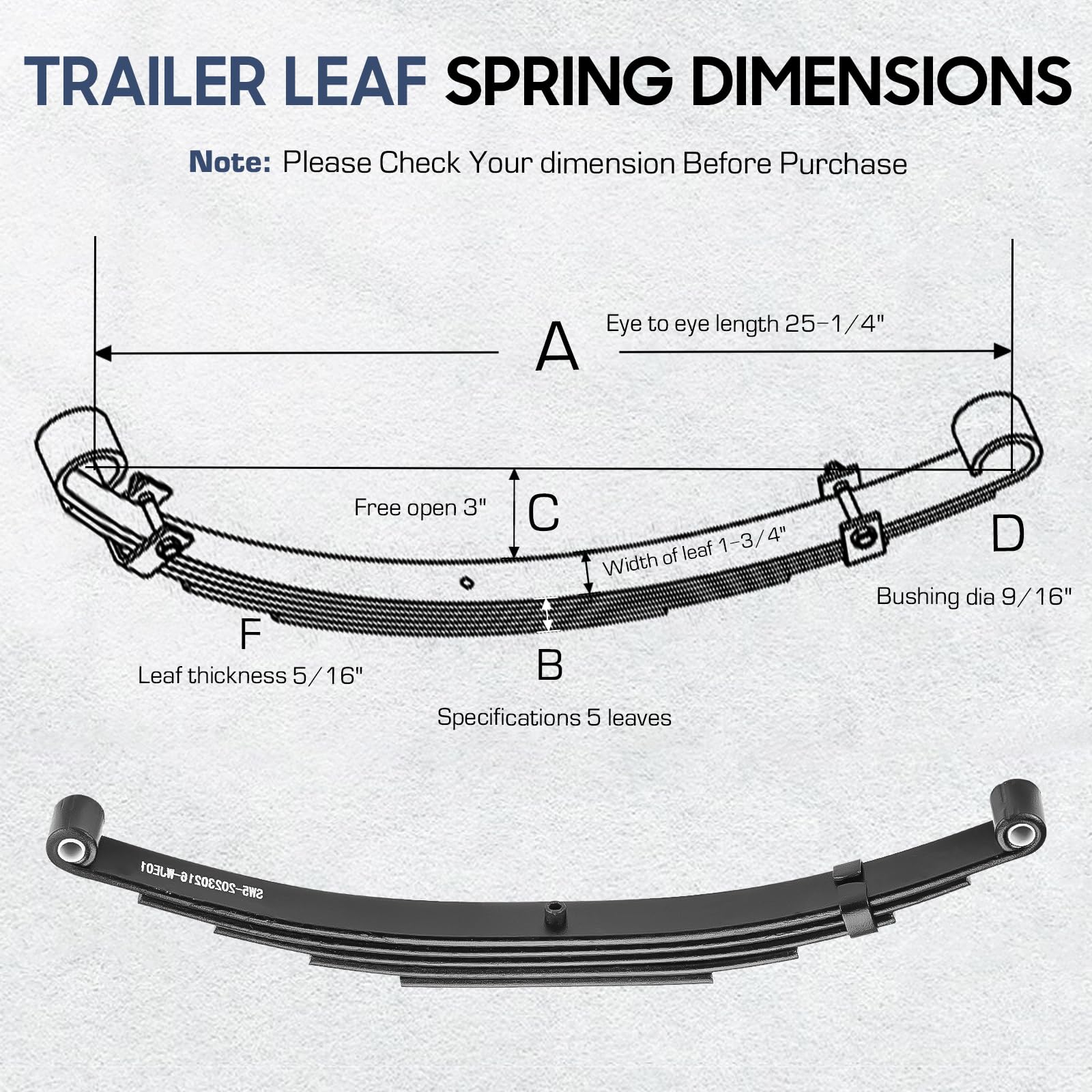 SEHNSUCHT five-leaf spring stack emphasizes durability and smoother ride.