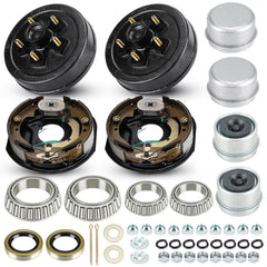 SEHNSUCHT left electric brake for trailer axle with balanced stopping power
